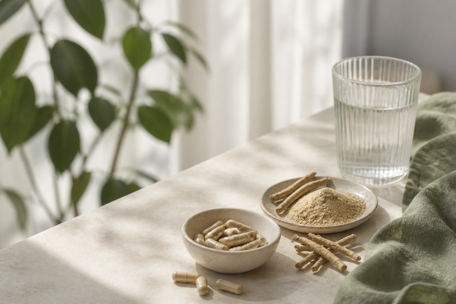 Adaptogene sind kein Stressmanagement: Warum Ashwagandha dein Cortisol-Problem nicht löst