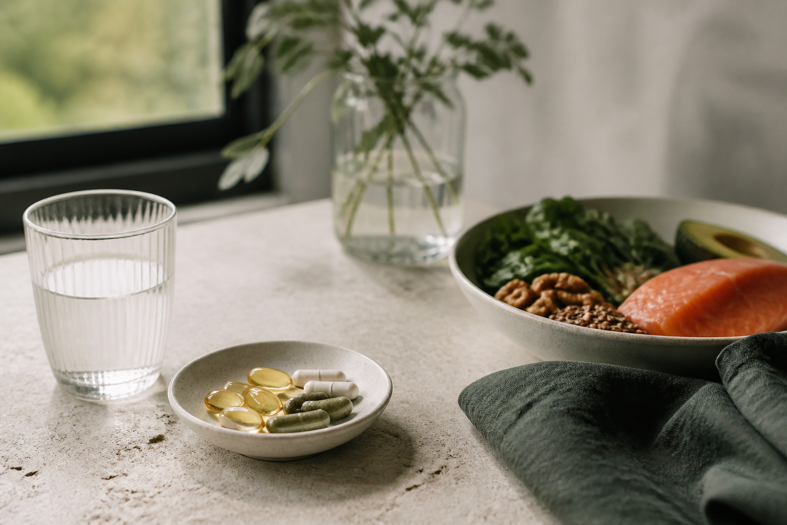 Magnesium, Zink, Omega-3: Die 5 Mikronährstoffe, die bei Unternehmern über 40 systematisch fehlen und was du dagegen tun kannst